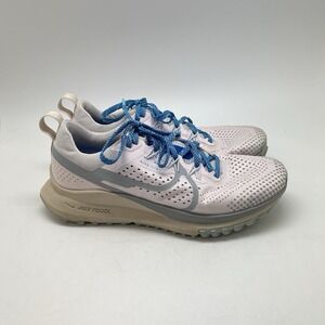 Nike Sneakers Womens 8.5 React Pegasus Trail 4 DJ6159-600 Pink Running Shoes